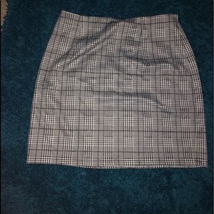 Plaid skirt